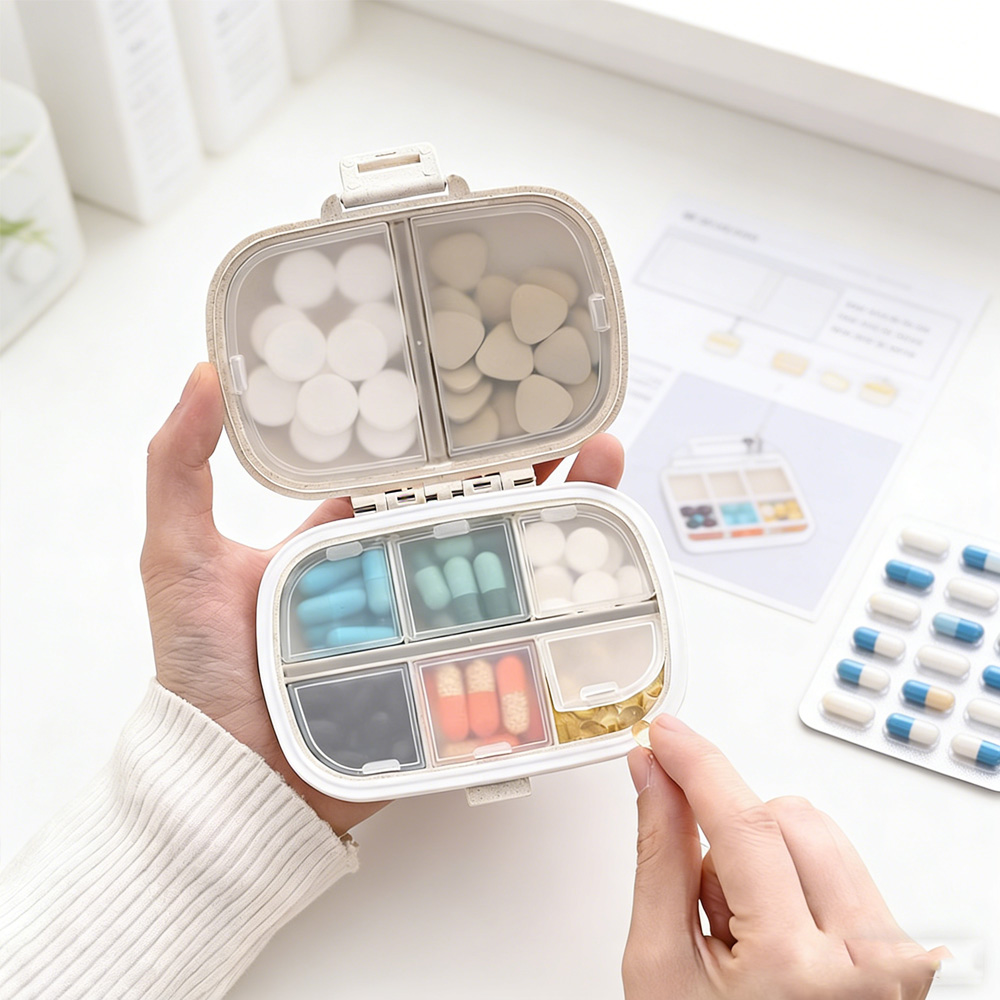 Laptops - Contenitore Portatile per Medicinali, Organizzatore Settimanale