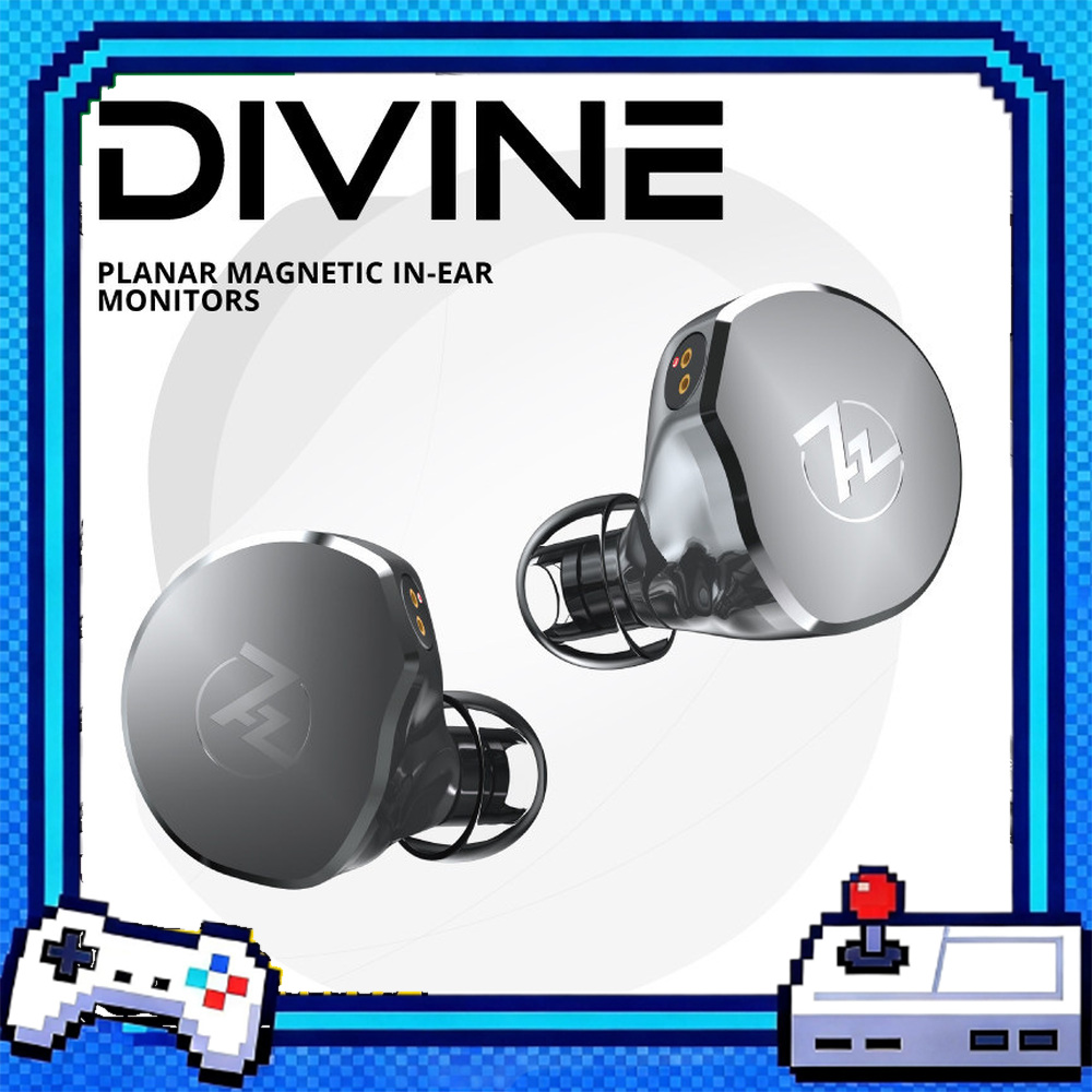 Planar Magnetic Iem Earphones - 7Hz Diablo Divine Planar Magnetic In-Ear