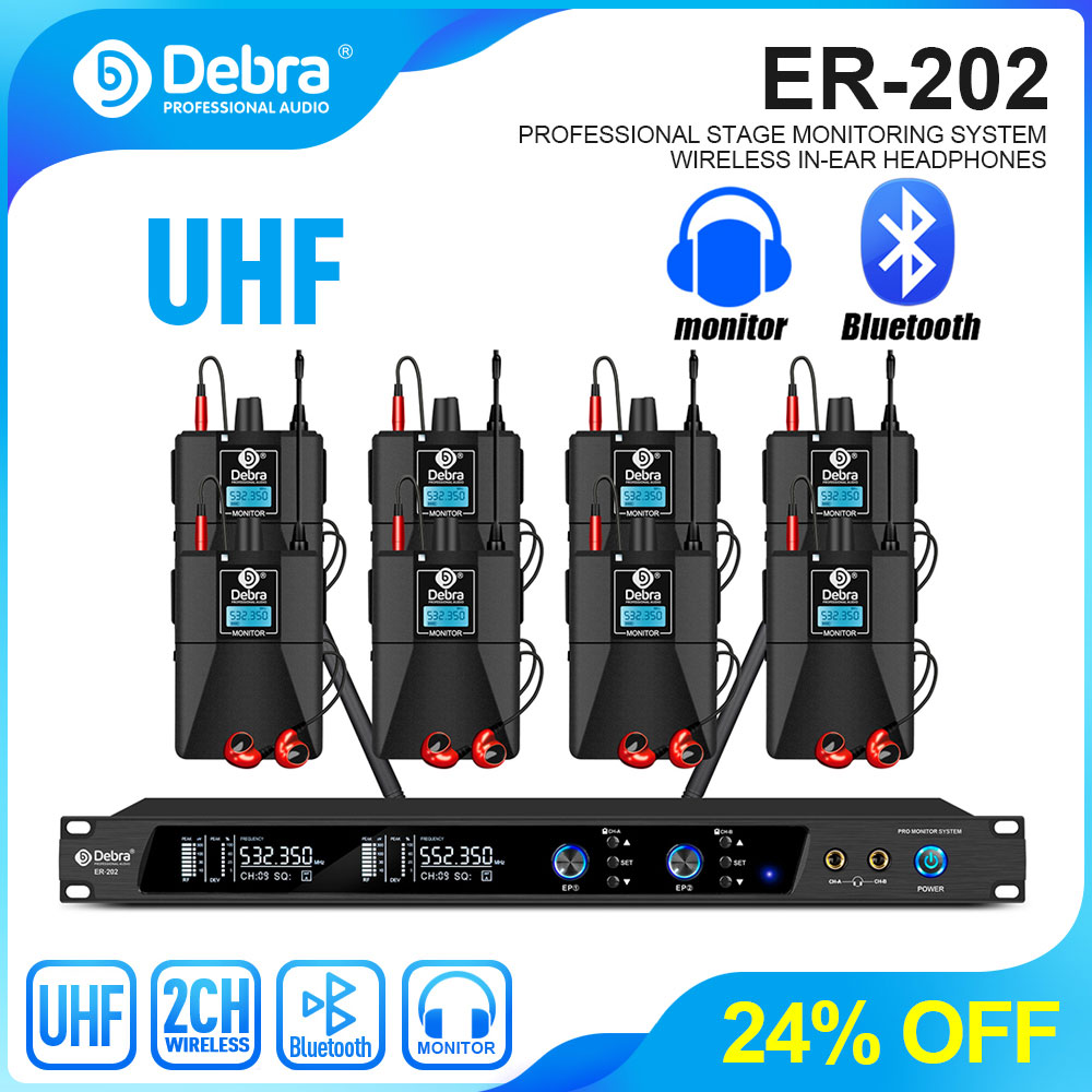 In Ear Monitors For Singers - Sistema di monitoraggio in-ear wireless Debra