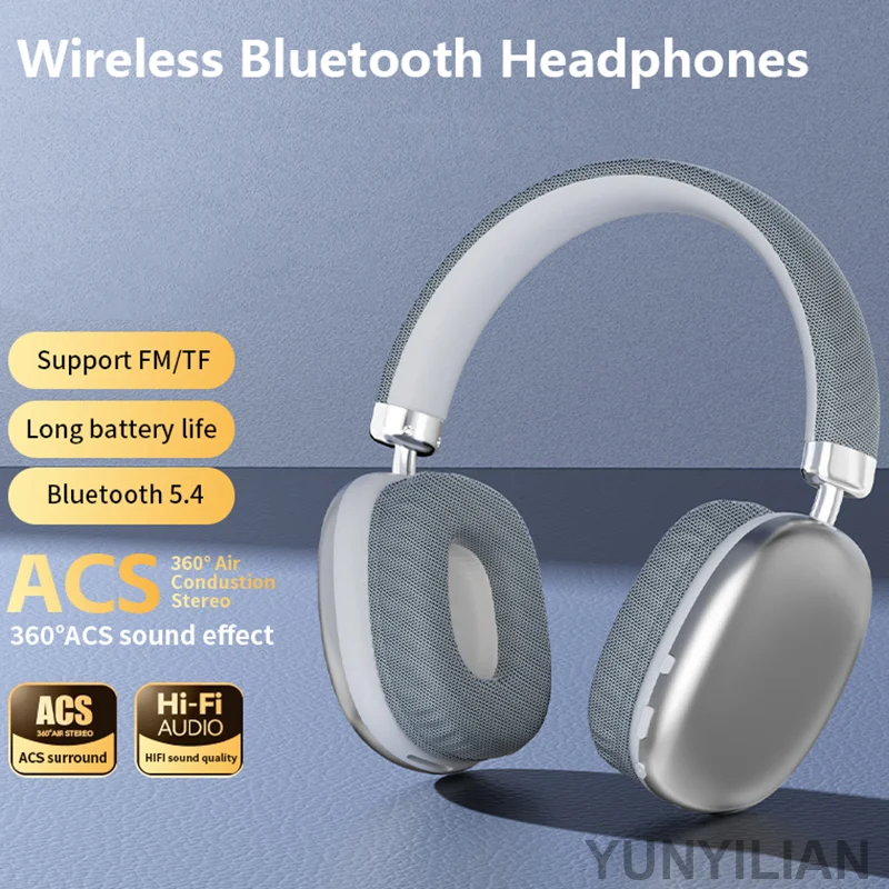 Anc Wireless Over Ear Headphones - Nuove Cuffie Bluetooth Over-Ear Air Max