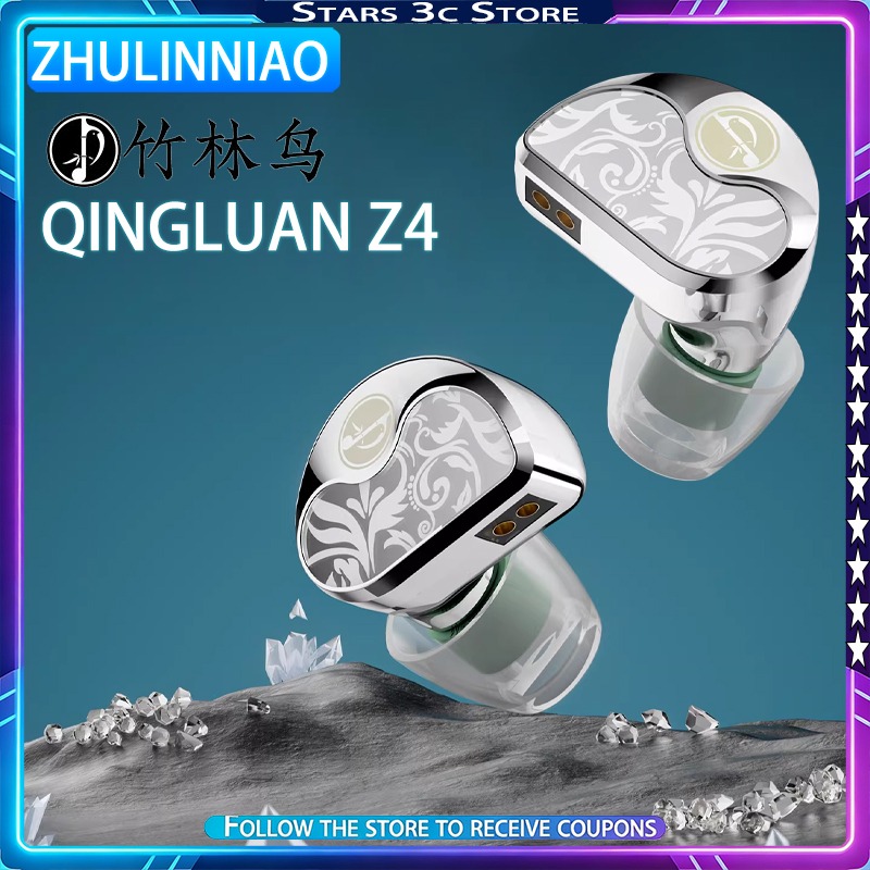 Planar Magnetic Iem Earphones - Nuove Cuffie Zhulinniao Qingluan Z4 HIFI