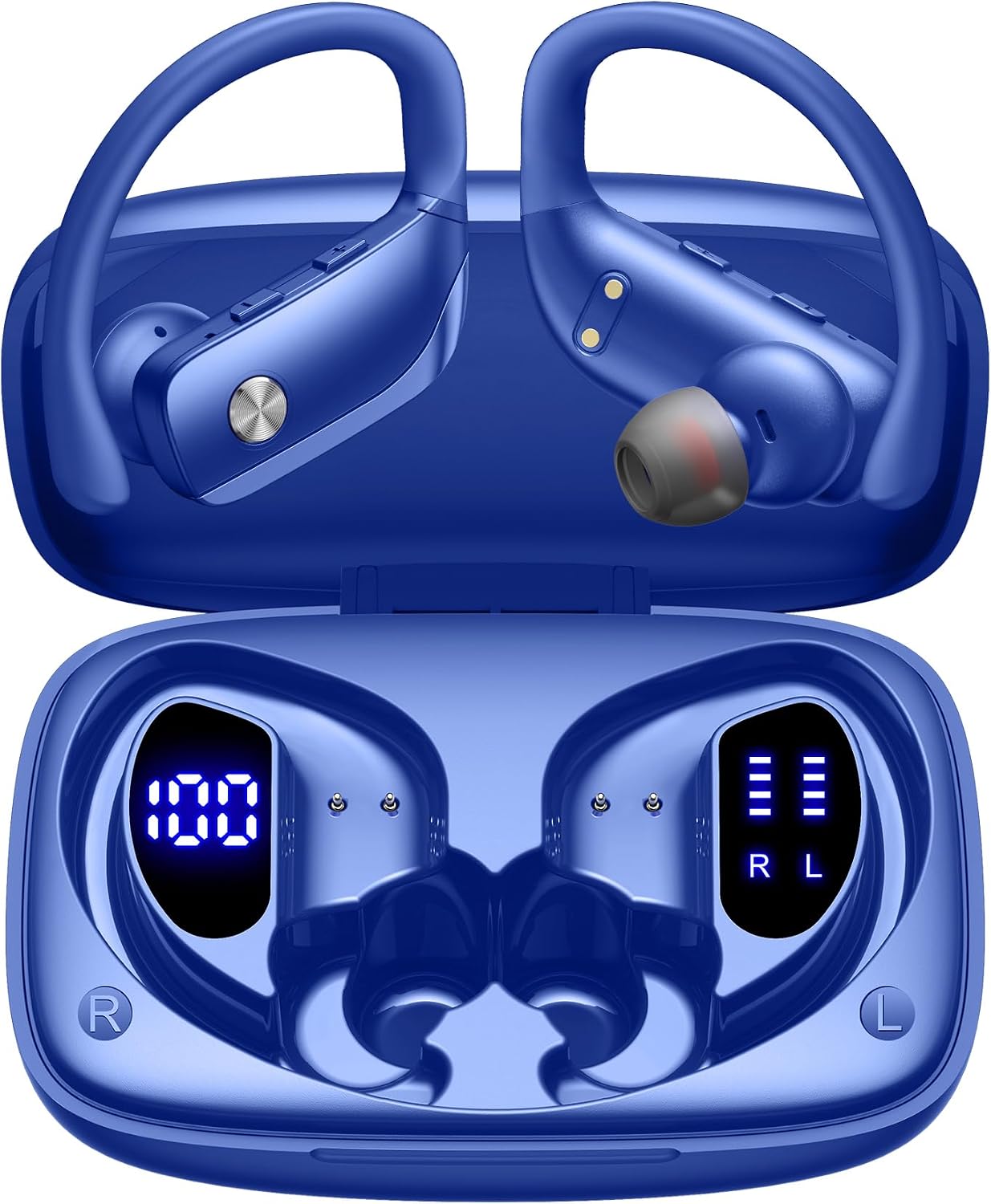Headphones - Auricolari Wireless con 80 Ore di