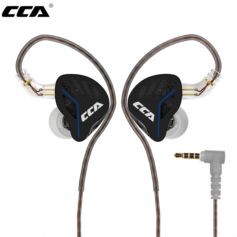 Type C Wired Earphones With Mic - Cuffie CCA AKX Dynamic Drive, auricolari