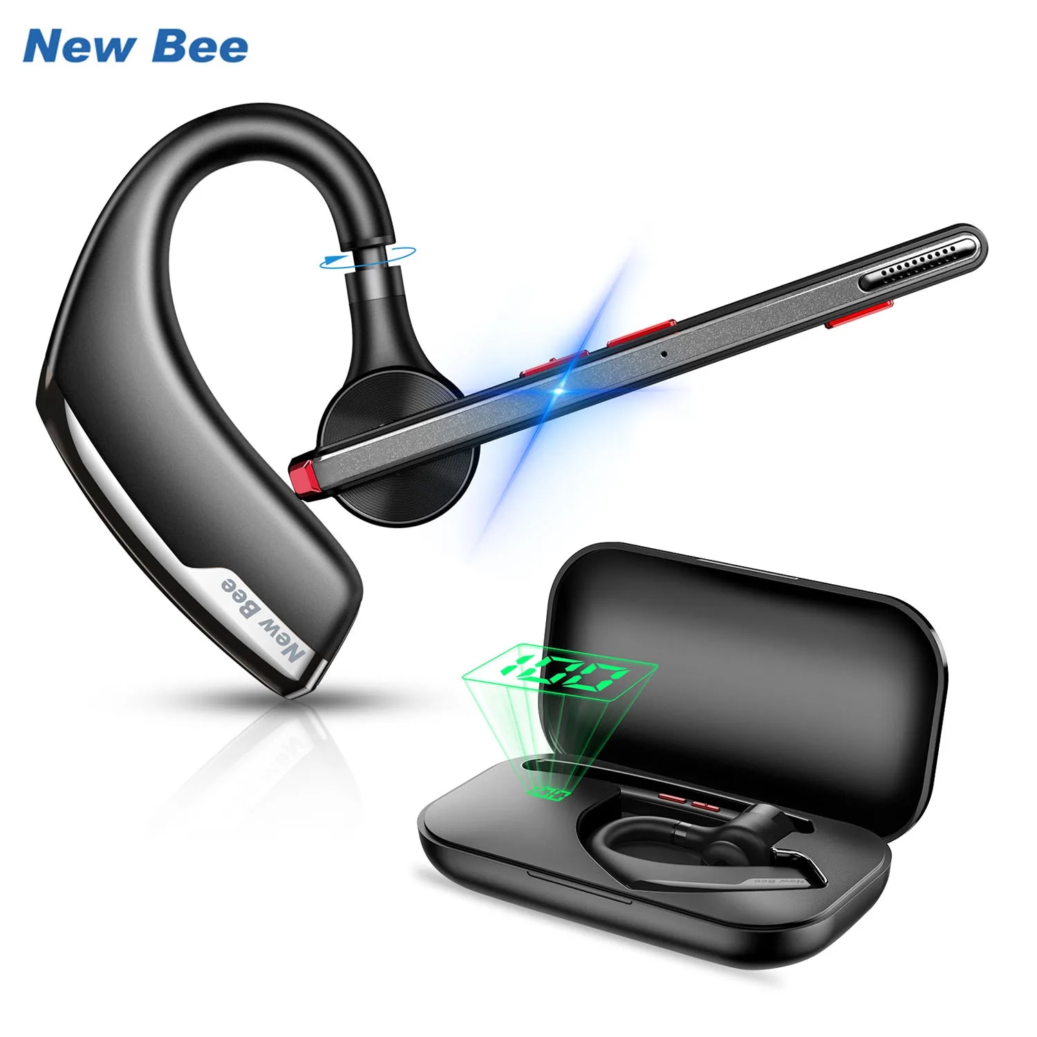 Nuovo Bee M51 Bluetooth 5.2 cu - Open Ear Air Conduction Headphones recensione e prezzo
