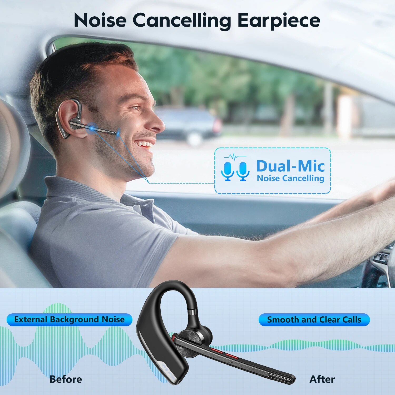 Nuovo Bee M51 Bluetooth 5.2 cu - Open Ear Air Conduction Headphones recensione e prezzo