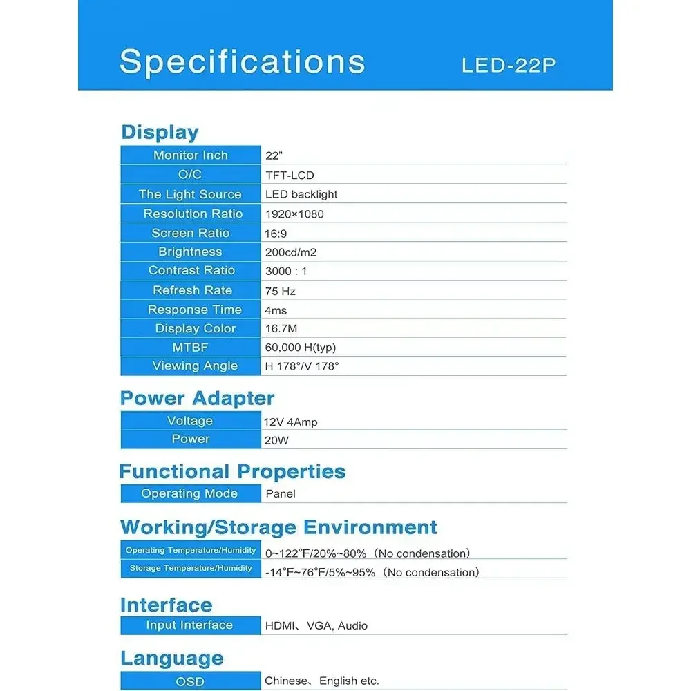 Monitor per Telecamera di Sicu - Cameras recensione e prezzo