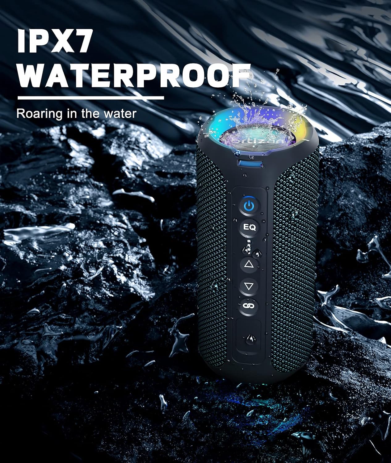 Altoparlanti Bluetooth Ortizan - Portable Bluetooth Speaker Waterproof Ipx7 recensione e prezzo