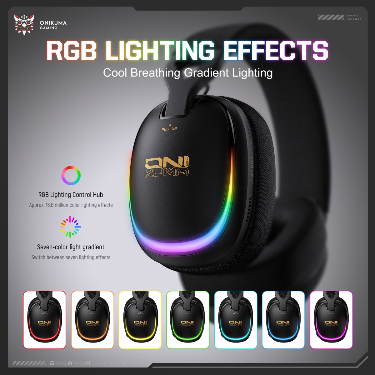 ONIKUMA GT805: cuffie da gamin - Gaming Headset With Mic Rgb recensione e prezzo