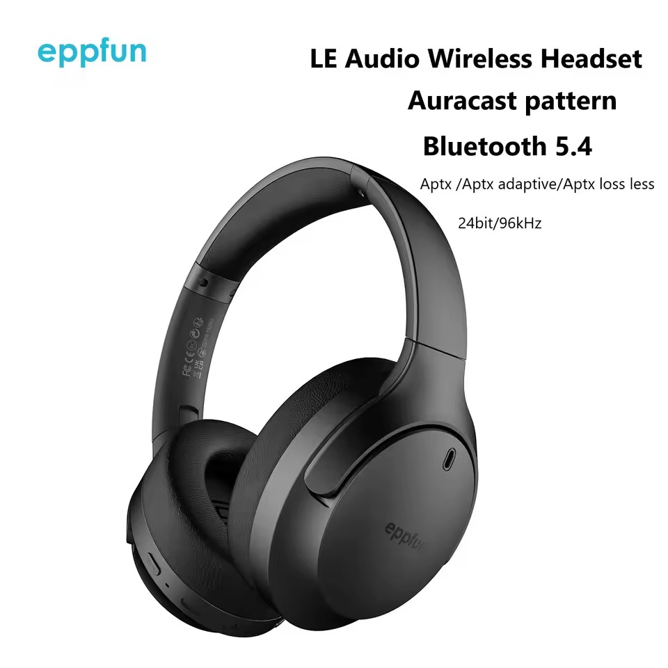Cuffie Bluetooth 5.4 Eppfun LE - Anc Wireless Over Ear Headphones recensione e prezzo