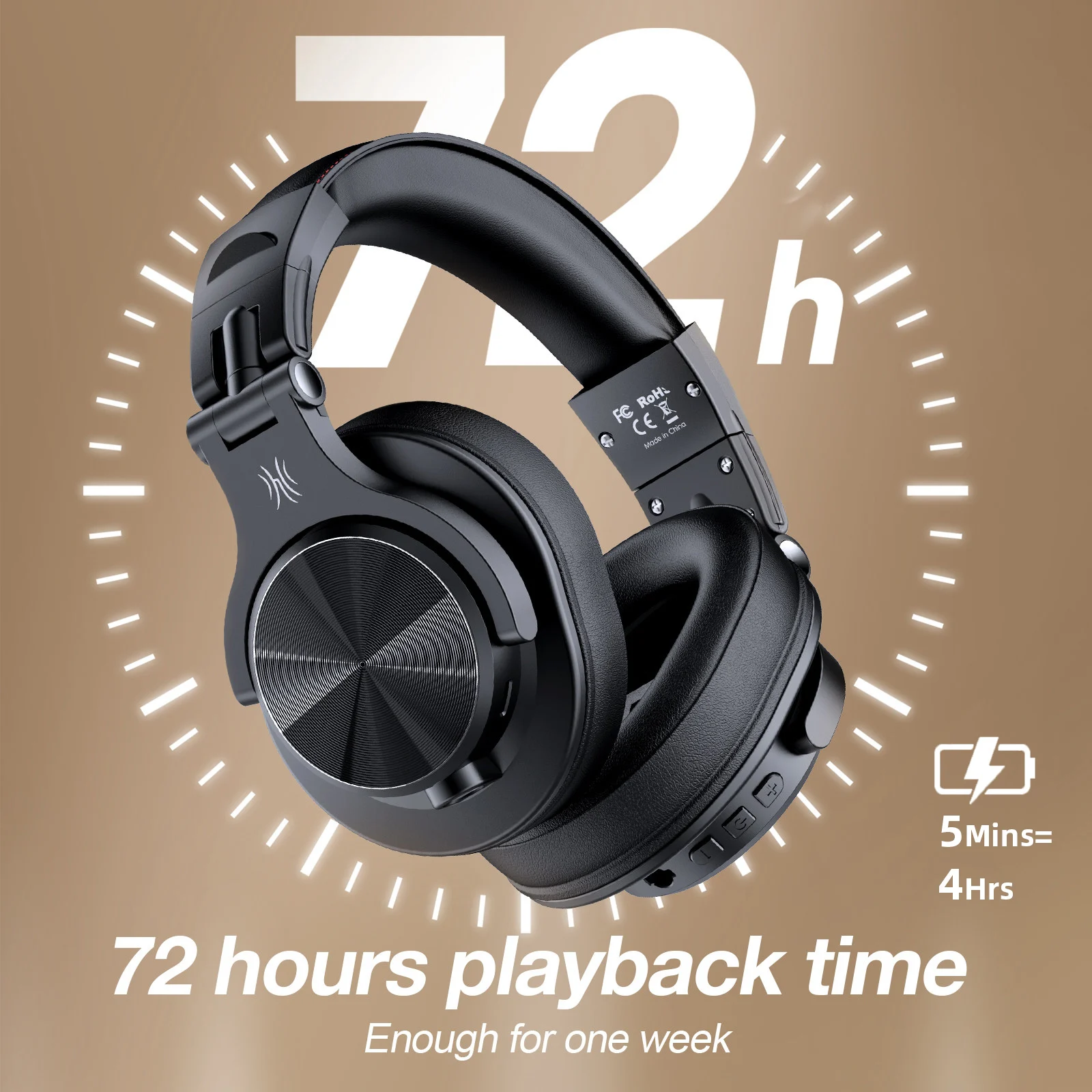 Cuffie Bluetooth Oneodio Fusio - Anc Wireless Over Ear Headphones recensione e prezzo