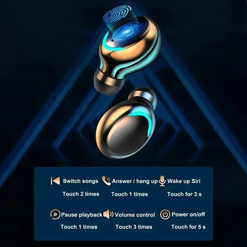 Nuove Cuffie Bluetooth F9, Aur - Tws Earbuds Bluetooth 5.3 recensione e prezzo