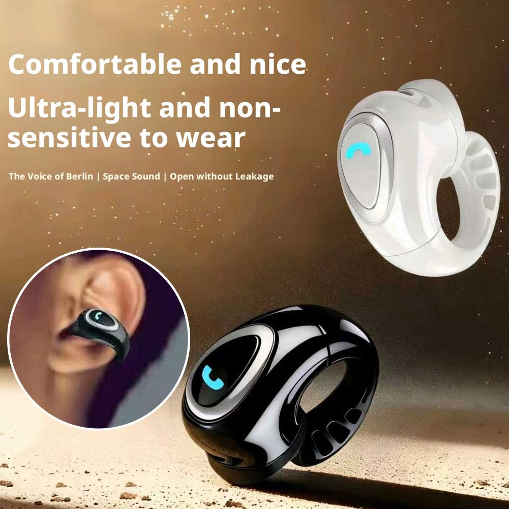 Auricolare singolo con clip au - Open Ear Air Conduction Headphones recensione e prezzo
