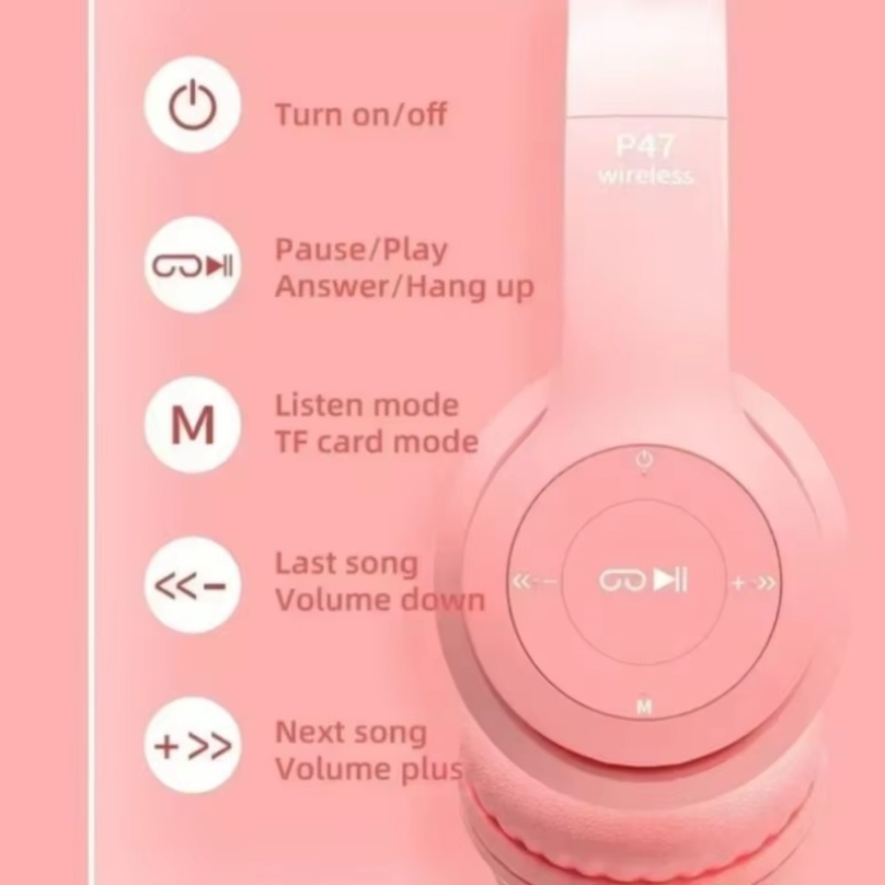 Auricolari Bluetooth Wireless  - Cat Ear Bluetooth Headset Led recensione e prezzo